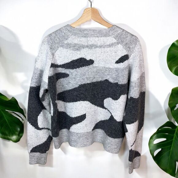 Kut from the Kloth Zya Camo Knit Sweater - Picture 6 of 10